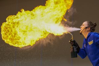 Last week was 🍎#PublicSchoolsWeek and Northpoint ended it with a BANG by hosting Kate the Chemist! Kate is the Professor for Public Understanding of Science at @notredamescience  and is nationally known for bringing the love and passion for science to the world. It was an INCREDIBLE way to end Public Schools Week and Northpoints Month of Reading #PHMExcellence