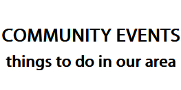 Community events in area: things to do our area