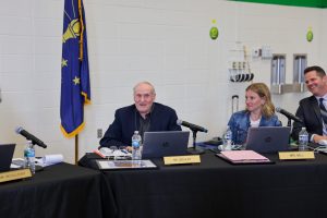 Members of PHM School Board during a meeting